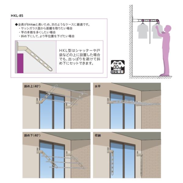 川口技研 ホスクリーン 窓壁用ホスクリーン HKL-85型 ＊2本入り ＃HKL-85-LB 『物...