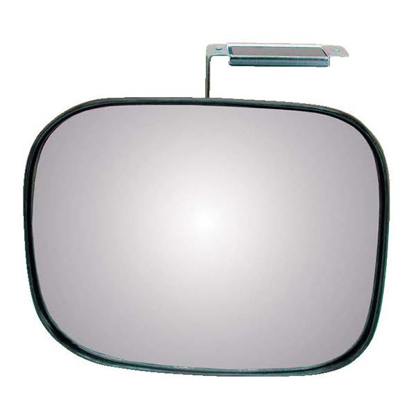 信栄物産　マグネットミラー　角型　150×180　黒　＃SE-15B