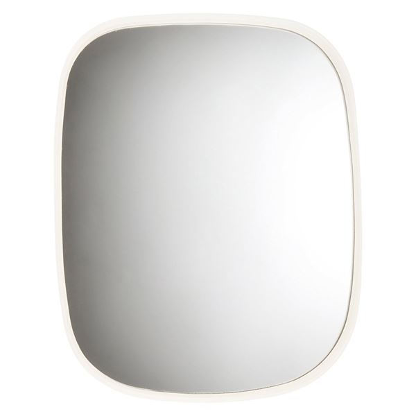 信栄物産　マグネットミラー　角型　150×180　白　＃SE-15BW