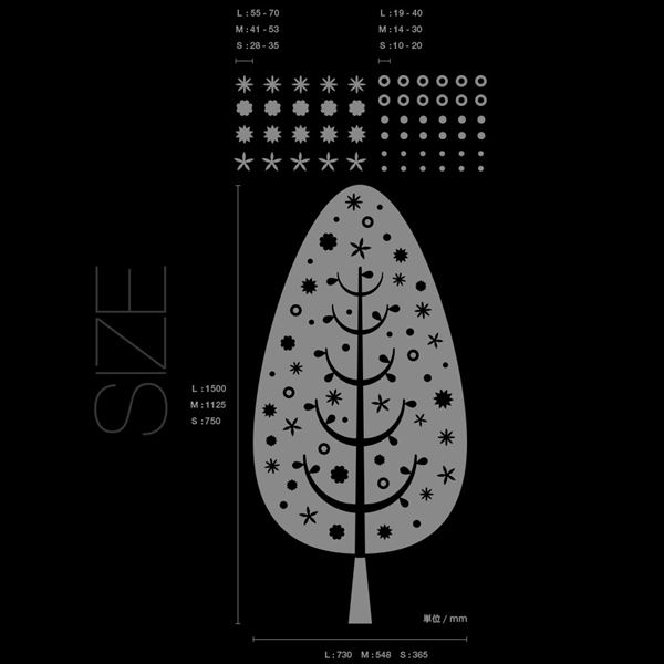 東京ステッカー　高級ウォールステッカー　植物　ツリー・デコレーション　Lサイズ　＊TS0014-DL　パープル 『おしゃれ かわいい』　『壁　シール』