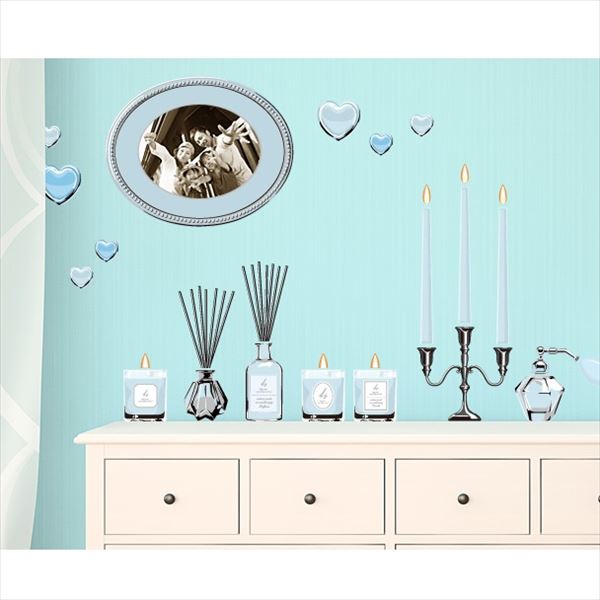 東京ステッカー 高級ウォールステッカー グラフィックアート アロマタイム Sサイズ ＊TS0033-BS ライト..