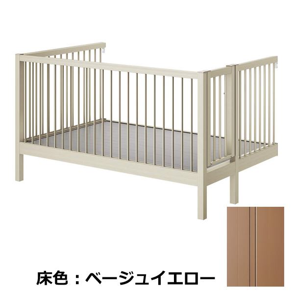 YKKAP ルシアスバルコニー 柱建式 庭置納まり たて格子 関東間 標準柱 1間×6尺 門扉外観右側（R） 手す..