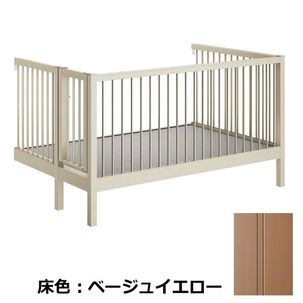 YKKAP ルシアスバルコニー 柱建式 庭置納まり たて格子 関東間 標準柱 2間×6尺 門扉外観左側（L） 手す..