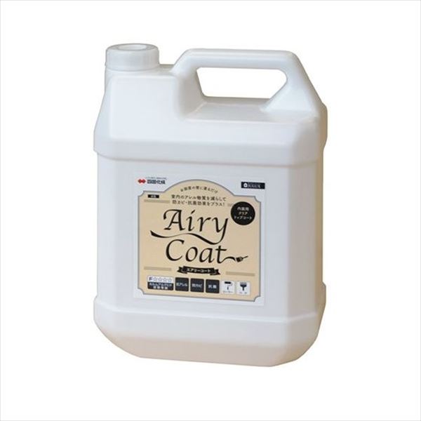 【法人様限定商品 個人宅・現場配送不可】四国化成 エアリーコート 20m2相当 4kg 『ぬるもり 内装 リフォーム DIY 塗装』