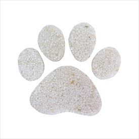 オンリーワン ぺイブリーアート デコレーション　Ahiato Series　肉球（白）足跡(2枚入り) NX2-PA908