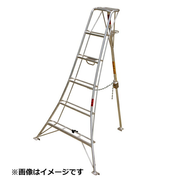 【個人宅配送不可】ナガノ　アルミ三脚 NS型支柱スライド式　傾斜地用　NS-6　『アルミ三脚』『法人様..