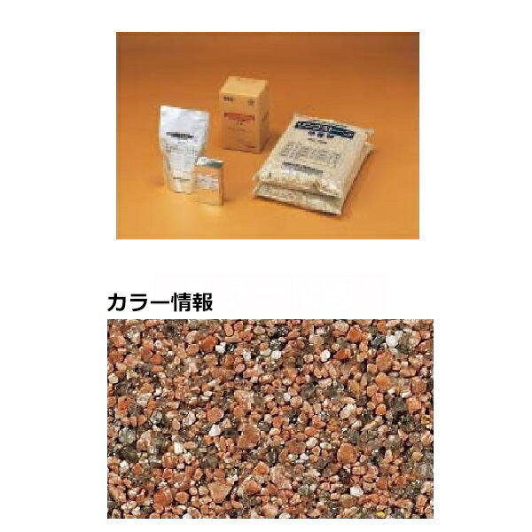 【法人様限定商品 個人宅・現場配送不可】四国化成 リンクストーンS 3m2(平米)セット品 LS30-US374 『外構DIY部品』 赤みかげ
