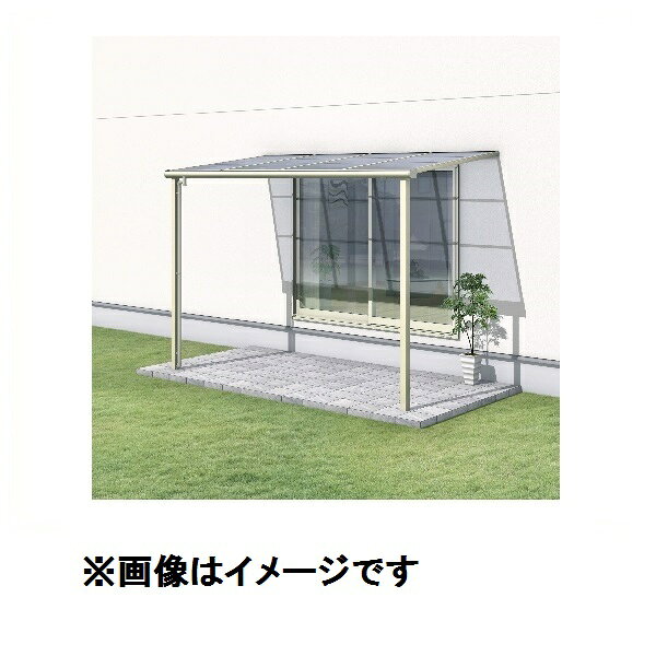 【送料無料】三協アルミ レボリューA 2.5間×12尺 600タイプ／関東間／1階用F型／標準収まり／2連棟 熱線遮断ポリカ 『洗濯干し場 』