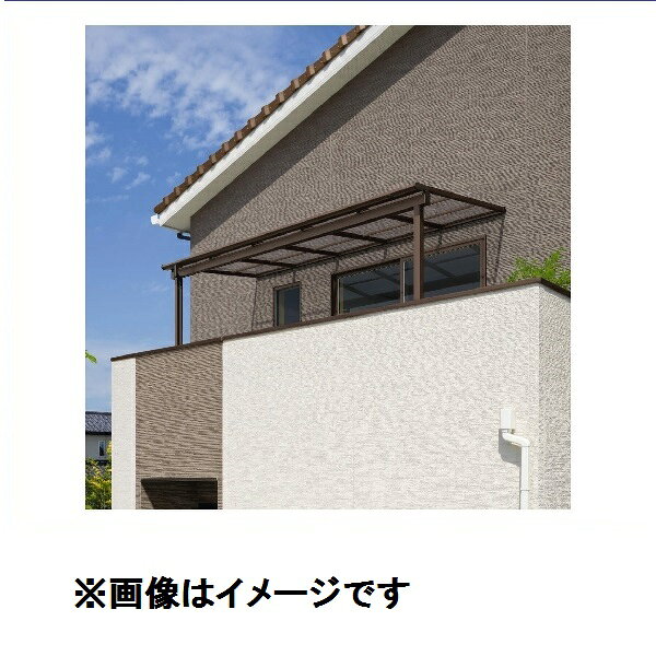 【送料無料】三協アルミ レボリューA 3.5間×4尺 600タイプ／関東間／2階用F型／出幅移動収まり／2連結 熱線吸収ポリカ ＊屋根カラーはクリアのみ『洗濯干し場 』