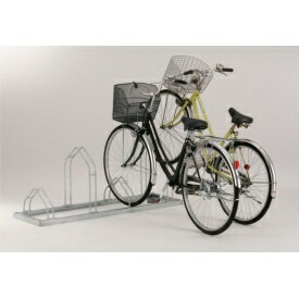 ダイケン サイクルスタンド CS-M4型（4台用） 400mmピッチ 溶融亜鉛メッキ