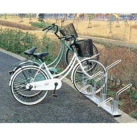 ダイケン サイクルスタンド CS-H4型（4台用） 400mmピッチ 溶融亜鉛メッキ