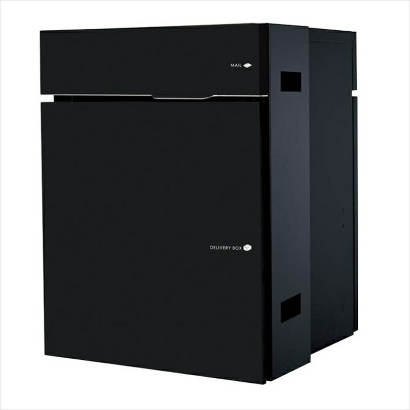 ユニソン ヴィコ DB 60+80 ポスト有り 左開きタイプ 後出し（スペーサー付） マットカラー 『宅配ボックス 宅配ポスト』 マットブラック(4)