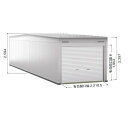 ヨドコウ ヨドガレージ ラヴィージュ3 縦連結タイプ VGC-265562H 基本棟 一般型 背高Hタイプ『 車庫 ガレージ ラヴィージュIII 大型 屋外 物...