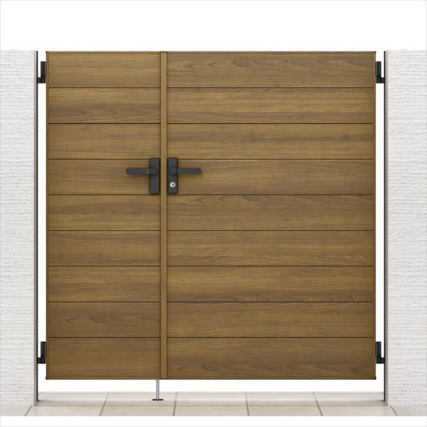 商品番号64782301メーカーリクシルサイズ幅 1200.0mm × 高さ 1400.0mm通常納期5〜10日後発送用途親子開き素材アルミ配送区分1※商品により配送可能エリアが異なります。配送エリア表をご覧ください。工事対応この商品は工事を承っておりません。木目の凹凸を再現し、よりリアルな木質感を追求した新色を採用・フェンスや玄関ドアとのコーディネートで、住まいの上質感を生み出します。備考●「本体」＋「柱」＋「錠」のセットとなります。●セット価格はシリンダーRD錠を使用した場合です。●セット価格は内開きとなります。●本体に左右の区別はございません。※組立時に変更可能※サイズ（幅）は扉部分のみの合計寸法となります（例：両開きの場合、扉2枚分の寸法）。柱の外〜外までの寸法とは異なります。　