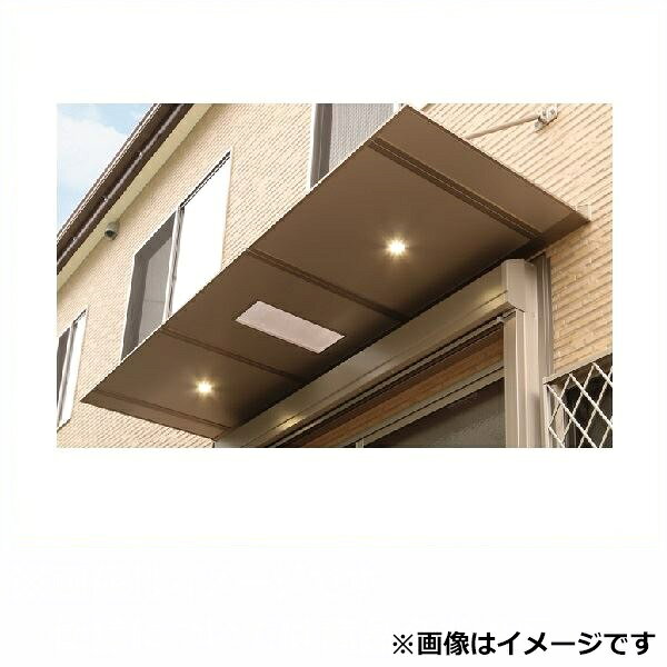 Terraces - 【送料無料】 アルフィン庇 アルポリックひさし サイドレール式 D1600×L3700 AP60S 『アルミ庇 おしゃれ DIY 雨よけ 洗濯干し場 後付け 玄関 窓 エクステリア 』