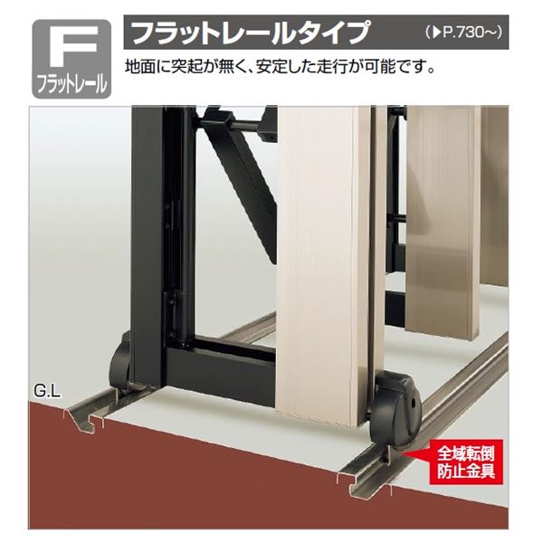 【法人様限定商品 】四国化成　ALX2　スチールフラットレール　ALXF16□-1615SSC　片開き　『カーゲート　伸縮門扉』