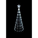 友愛玩具 LEDコーンツリー 150cm(ホワイト) WG-1319WH 『クリスマス 屋外 LED イルミネーション ライト』