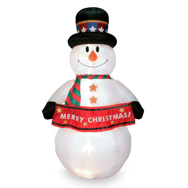 友愛玩具 エアーディスプレイ スノーマン 2564 『クリスマス 屋外 LED イルミネーション ライト』