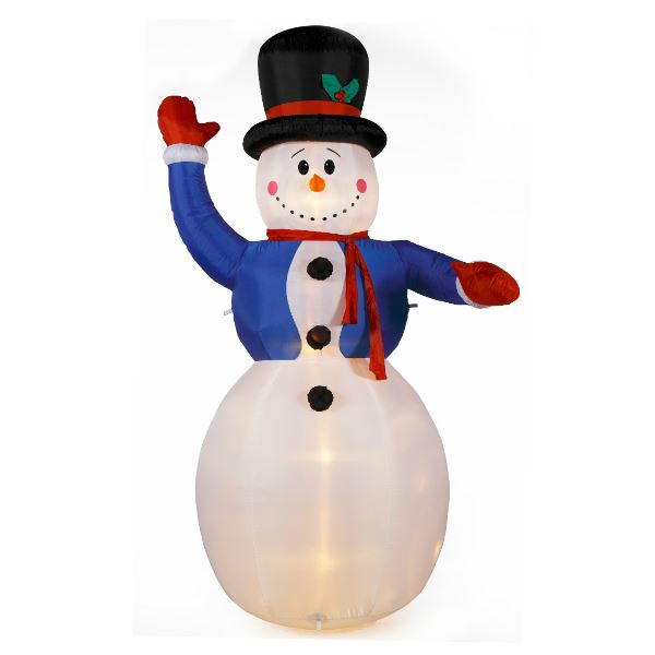 友愛玩具 エアーディスプレイ NEWジャンボスノーマン 4532 『クリスマス 屋外 LED イルミネーション ライト』