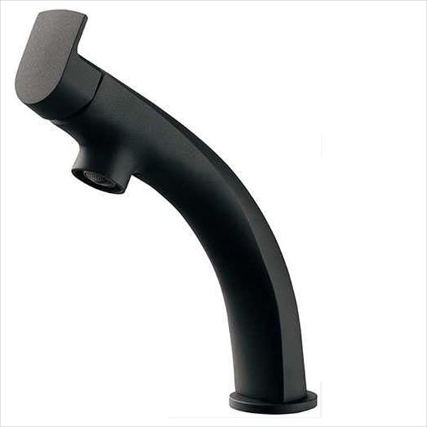 Fixtures, Garden, Lantern - カクダイ 水栓金具 月 シングルレバー混合栓 183-152-D マットブラック