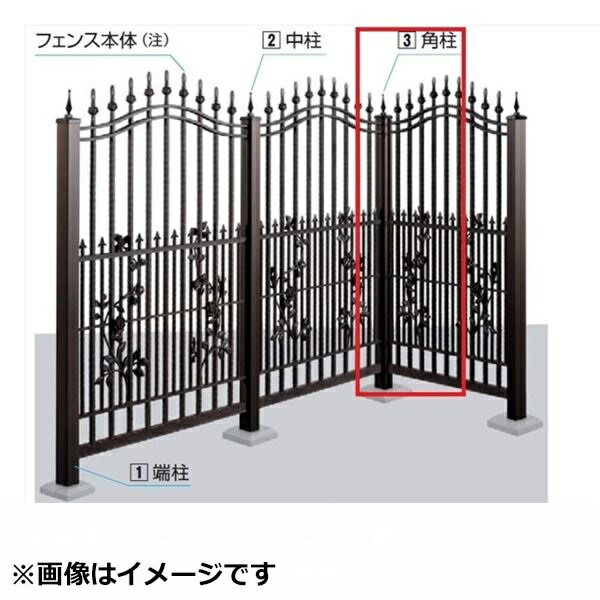 Fences - YKK シャローネフェンス用 角柱 T140