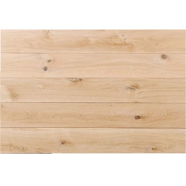 天然木部材 ホワイトオーク ラスティックグレード ワンピースタイプ 無塗装 幅130mm 7枚入り #PHFL0625