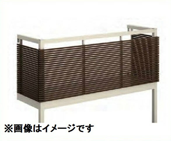 YKKAP ルシアスバルコニー 屋根置式 横ストライプ メーターモジュール 標準柱 1.5間×5尺 床材リウッド アルミ+アルミカラー 『後付バルコニー 洗濯物干し場 リフォーム向け アルミ製』