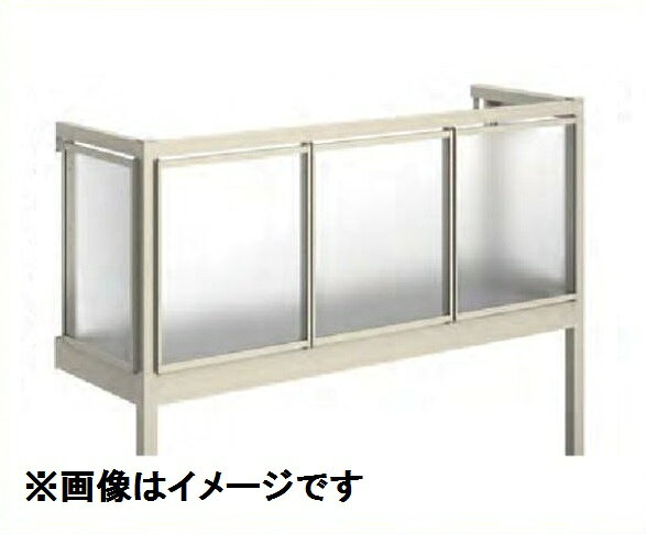 樂天商城 - YKKAP ルシアスバルコニー 屋根置式 ポリカパネル 関東間 ロング柱 2間×5尺 床材 樹脂製デッキ 『後付バルコニー 洗濯物干し場 リフォーム向け アルミ製』
