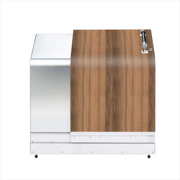 ナカノ ホームスライドダスポン スタンダードモデル ステンレス HSD-1050 『ゴミ収集庫 ダストボックス..