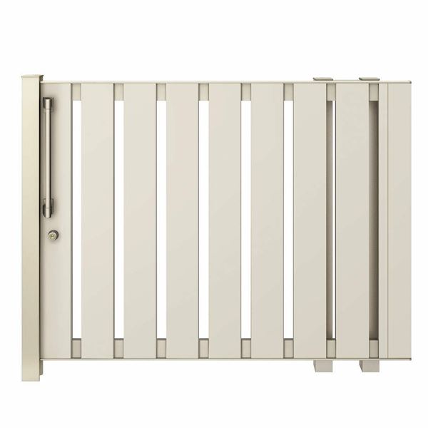 【送料無料】YKKAP ルシアススライド S01型 標準柱 14-16R 片引き 片面シリンダー錠セット 『たてスリ..