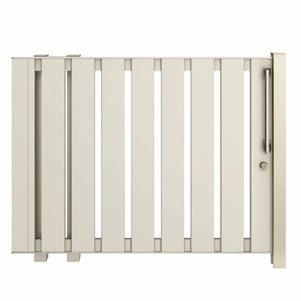 【送料無料】YKKAP ルシアススライド S01型 標準柱 18-14L 片引き 片面シリンダー錠セット 『たてスリ..