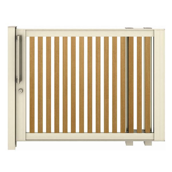 【送料無料】YKKAP ルシアススライド S03型 標準柱 18-10R 片引き 片面シリンダー錠セット 『たて太格..