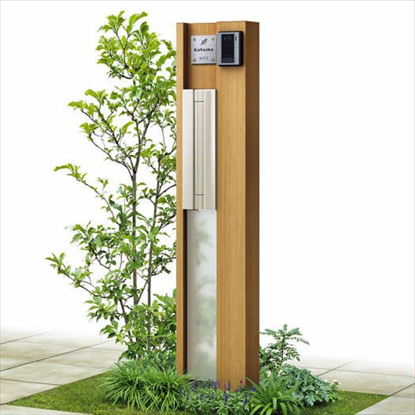 【楽天SS期間中P2倍】YKKAP ルシアスポストユニット PE01型 照明なしタイプ UMB-PE01 ＃表札はネームシール ポストT9型取付用