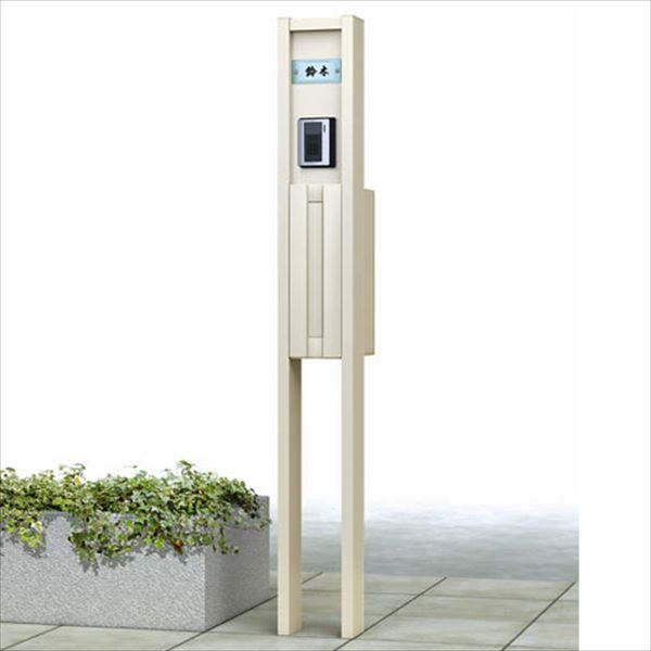 【楽天SS期間中P2倍】YKKAP ルシアスポストユニット HE02型 照明なしタイプ UMB-HE02 ＃表札はネームシール ポストT9型取付用