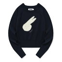 【公式】WITTY BUNNY FACE POINT KNIT