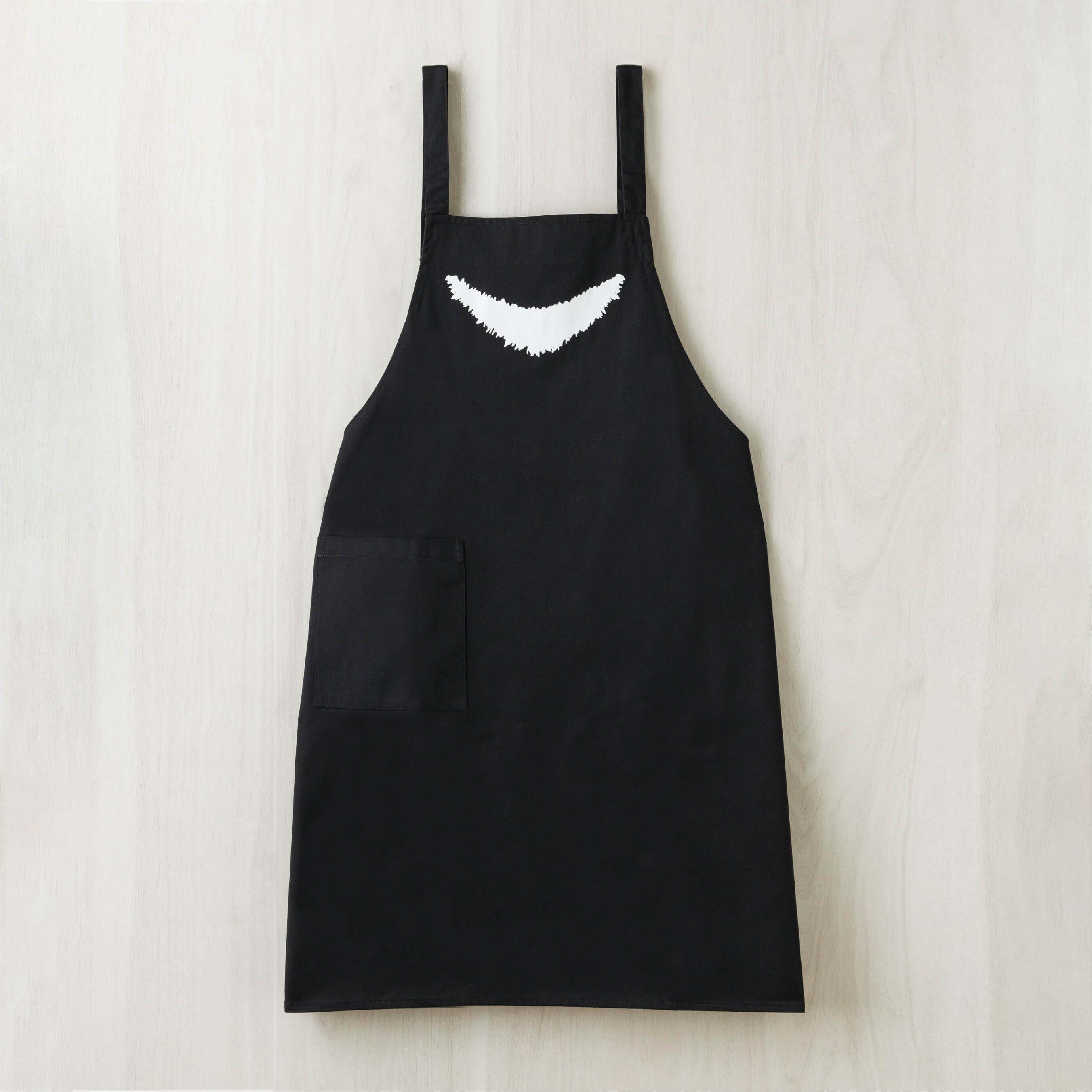 【 くまエプロン 】 エプロン 男女兼用 メンズ レデース 素朴 個性 オリジナル カジュアル ご当地 田舎 いなか 秋田 限定 かわいい くま クマ ツキノワ...