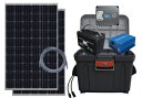 【ACバッテリー充電器プレゼント中!】独立型ソーラー620W発電キットSOLAR GENERATOR KIT SGK-620M