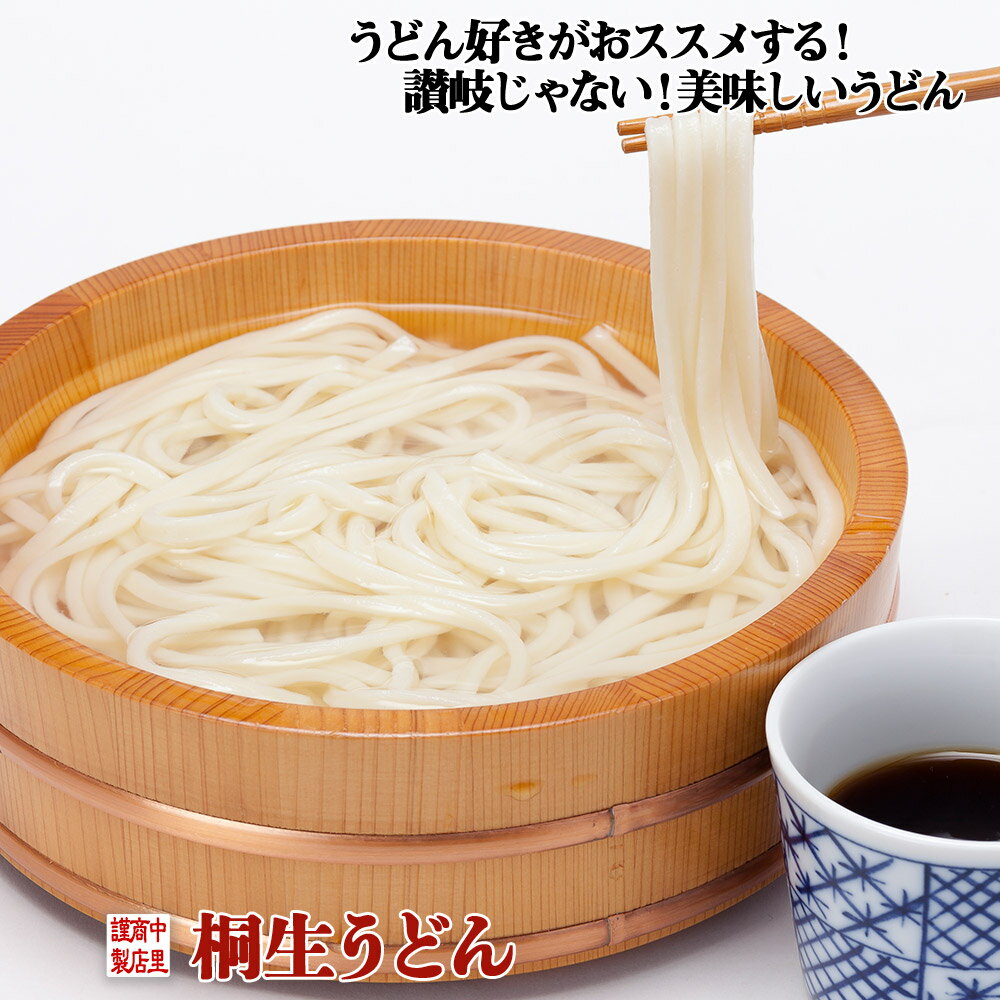 うどん 桐生うどん 270g×3袋 つゆ無