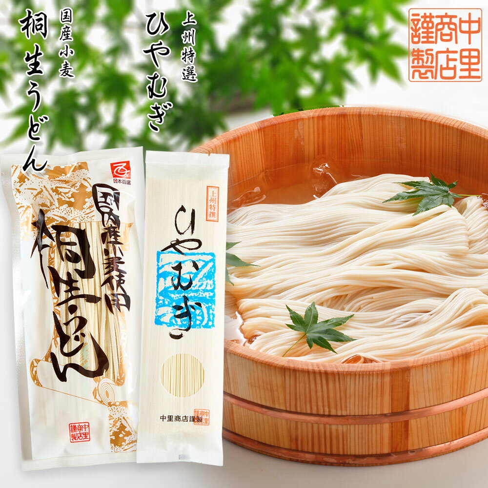 桐生うどん3袋（6食分）と上州特選 