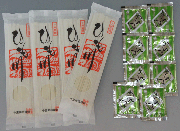 【送料無料】 桐生の名物 幅広めん　ひも川（並麺）4袋入り、濃縮つゆ8食分　1セットご注文は不在でもお届け出来るメール便※沖縄、離島はメール便以外に別途追加送料が発生します。【RCP】