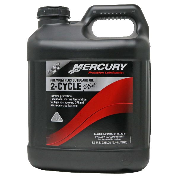 MERCURY マーキュリー 2ストローク エンジンオイル 9.46L 2.5Gal 船外機用 船舶用 2サイクル 船オイル 2ストオイル 2ST 原付 バイク 農機具 プレミアム プラス 92-858028K01 純正 オイル交換 メンテナンス