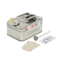 ガソリン携行缶 10L ステンレス 消防法令 消防法適合品 400674 容器 タンク シルバー 銀色