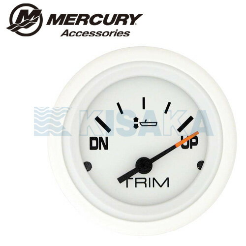 MERCURY マーキュリー トリムメーター フラッグシップ ホワイト ボート