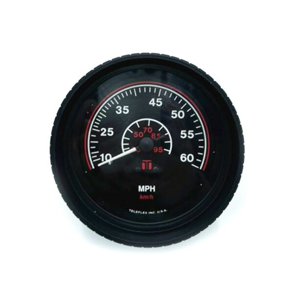 スピードメーターキット 60MPH (テレフレックス) 速度計