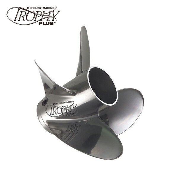 MERCURY マーキュリー 4枚 ステンレス プロペラ 24ピッチ トロフィープラス TROPHY PLUS ダイヤ 13-3/4 インチ 48-825940A48 シルバー 銀色