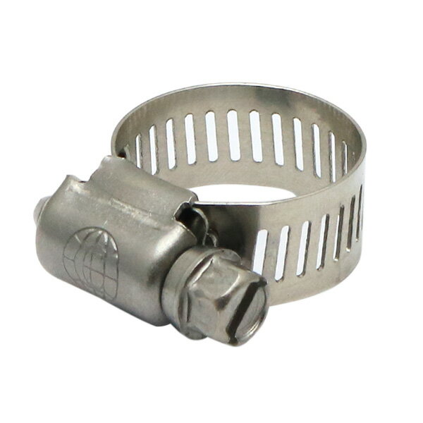ステンレス製 ホースクランプ ホースバンド 幅12.7mm 適合径 13～23mm 金具