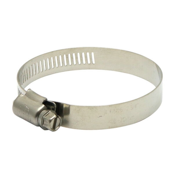 ステンレス製 ホースクランプ ホースバンド 幅12.7mm 適合径46～70mm 923393 金具 留め具