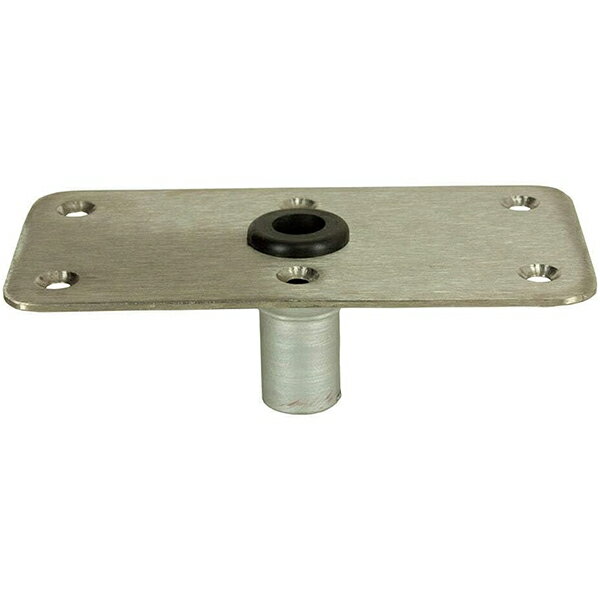 ステンレス ポストベース 102×203mm 602267 シートマウント ボート用 椅子