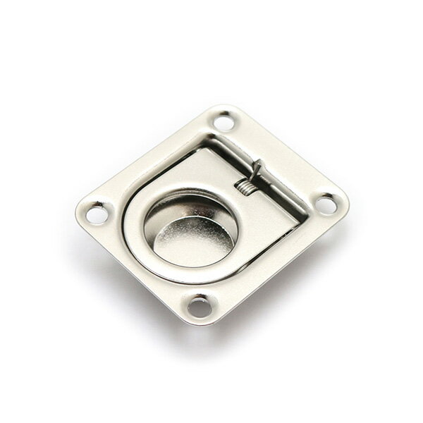 ステンレス リフトリング [縦44mm×横38mm] リングプル 751000 SUS 蓋 ふた 持ち手 取っ手 デッキ ハッチ金具 ボート用品 部品