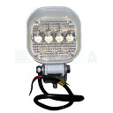 ハイパワーLEDライト 10LED スポット&フラッドライト 9~36V 633621 【在庫限り】